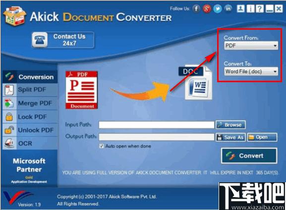 Akick Document Converter下载,文档转换,格式转换