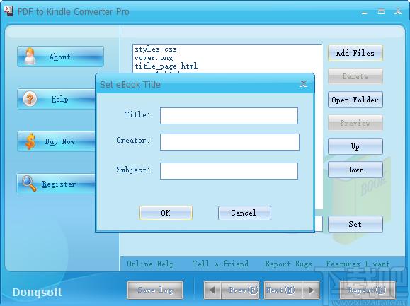 PDF to Kindle Converter Pro下载,PDF转Kindle工具