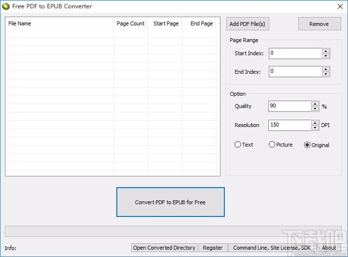 Free PDF To EPUB Converter,PDF到EPUB,PDF转换