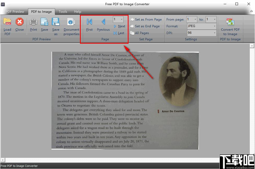 Free PDF to Image Converter下载,PDF转换,格式转换