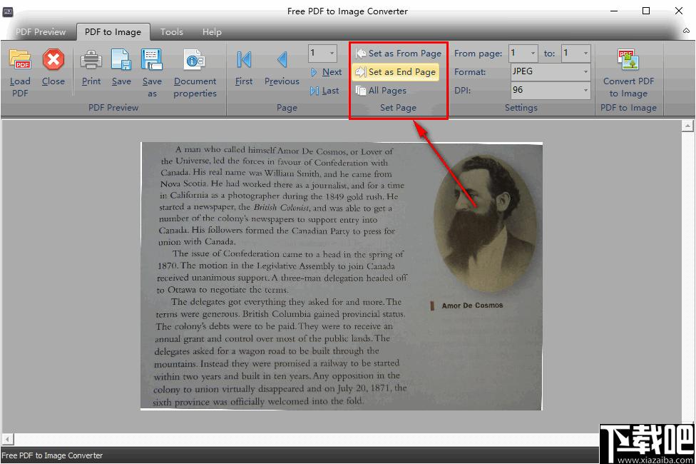 Free PDF to Image Converter下载,PDF转换,格式转换